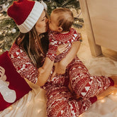 Pyjama de Noël assorti pour la famille - maman, papa et enfant