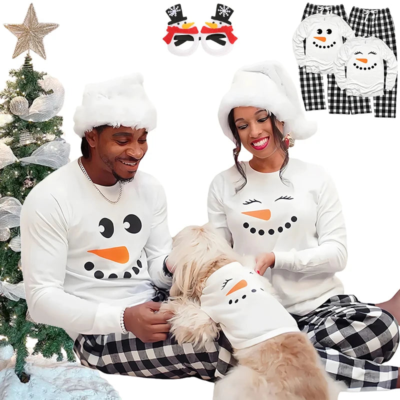 Pyjama de Noël assorti mère et enfant
