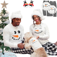 Pyjama de Noël assorti mère et enfant