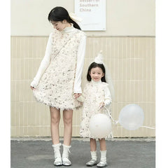 Ensemble robe assortie mère-fille