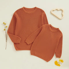 Pull identique mère-fille assorti