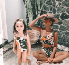 Maillot de bain mère fille farniente