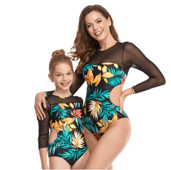 Maillot de bain mère fille vintage