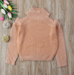 Pull épaules dénudées mère et fille