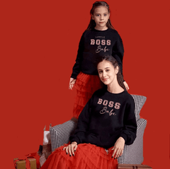 Pull mère fille boss