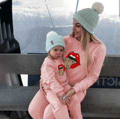 Pull mère fille langue