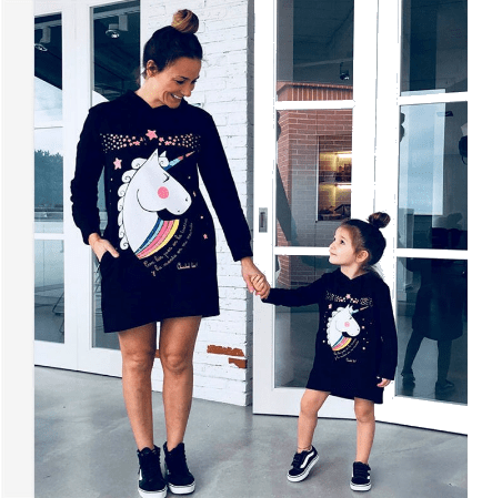 Pull fille licorne sale