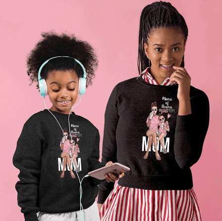 Pull mere fille style Ma Famille D abord Ma famille d abord