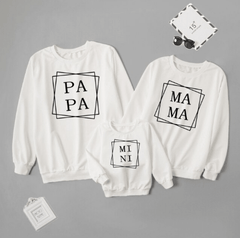 Pull noël famille mon mini moi