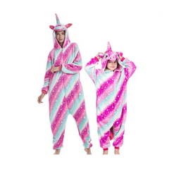 Pyjama mère fille licorne galaxie