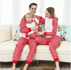 Pyjama noël famille populaire