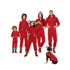 Pyjama noël famille sucre d'orge