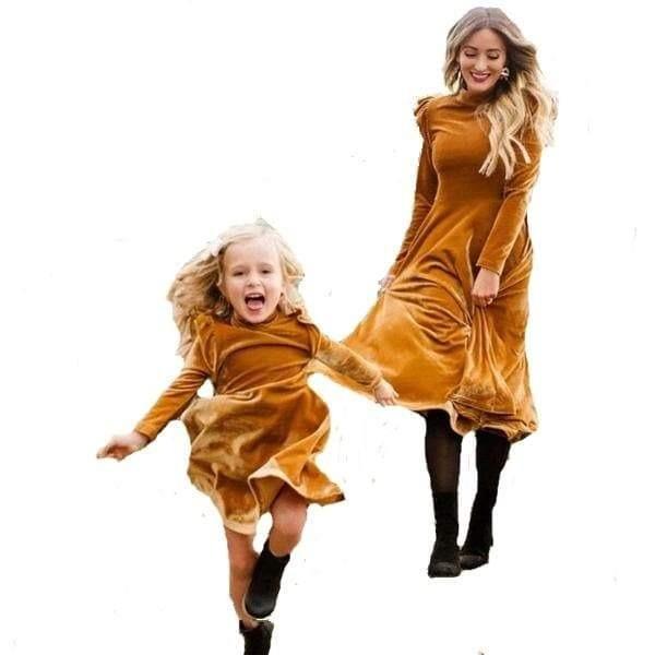 Robe mère fille vintafe