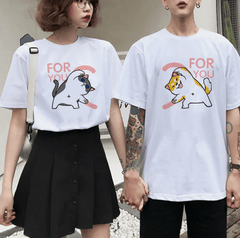 Tee shirt couple adorable