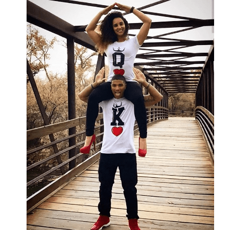 Tee shirt couple assorti roi et reine
