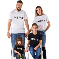 Tee shirt famille assorti