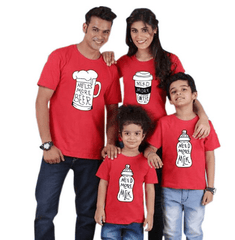 Tee shirt famille assorti bière