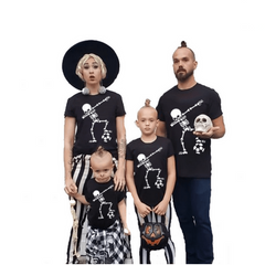 Tee shirt famille assorti halloween