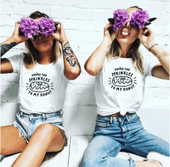 Tee shirt meilleure amie Donut