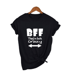 Tee shirt meilleure amie folles 2