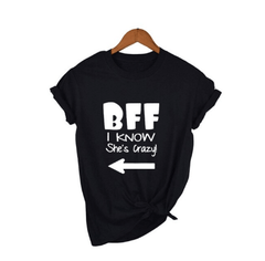 Tee shirt meilleure amie folles 3