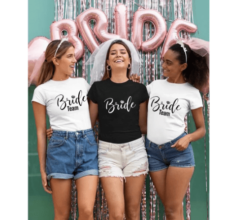 Tee shirt meilleure amie on fait la fête