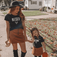 Tee shirt mère fille bénédiction