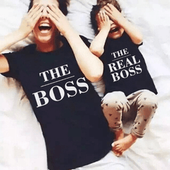 Tee shirt mère fille boss