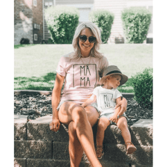 Tee shirt mère fille mon mini moi