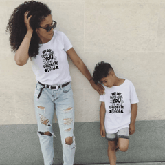 Tee shirt mère fils mon jour préféré