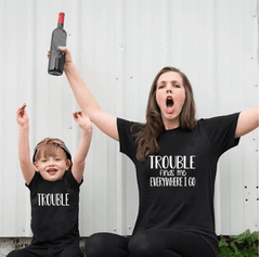 Tee shirt mère fils trouble