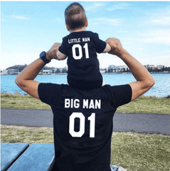 Tee shirt père fils garçon