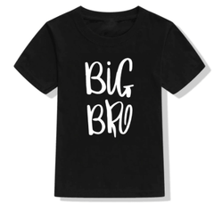 Tee shirt petits frères marron