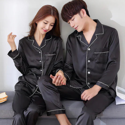 pyjamas assortis pour couple 