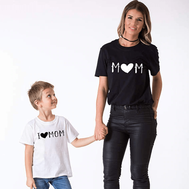 Tee shirt mère fils