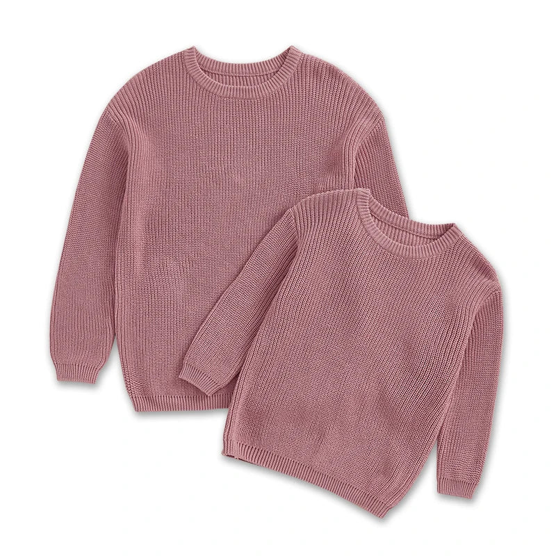 Pull identique mère-fille assorti