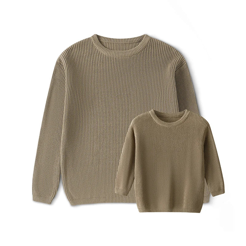 Pull identique mère-fille