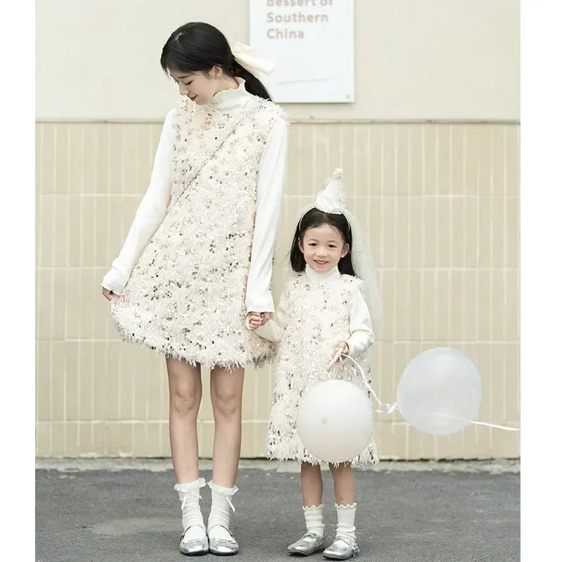 Ensemble robe assortie mère-fille