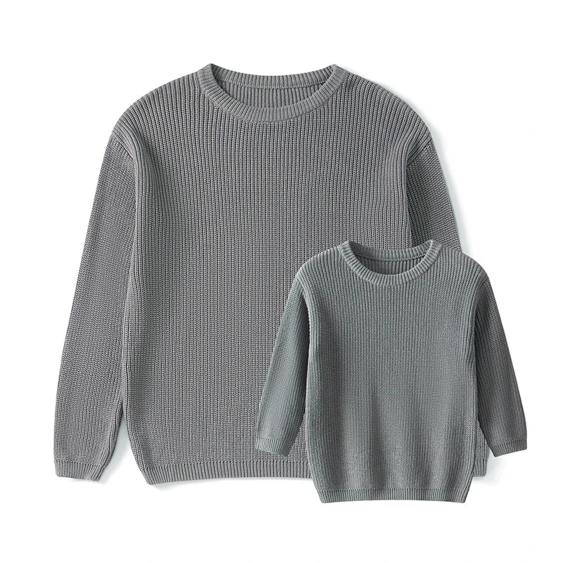 Pull identique mère-fille assorti