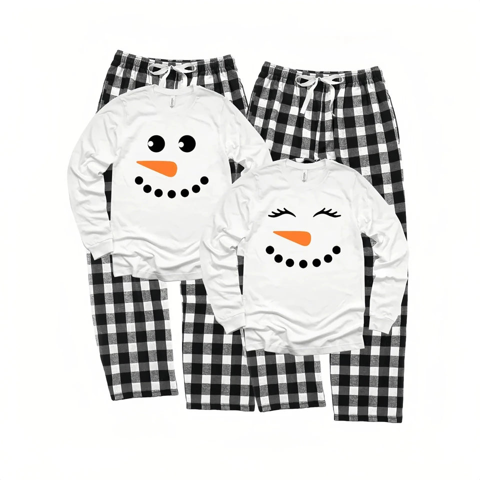 Pyjama de Noël assorti mère et enfant