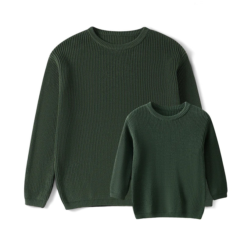Pull identique mère-fille assorti