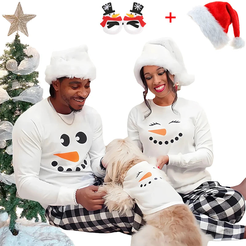 Pyjama de Noël assorti mère et enfant