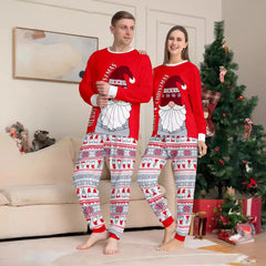 Pyjama de famille assorti - maman, papa, enfant et chien