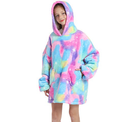 Pull Sweat Plaid Mère Fille Multicolore