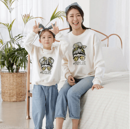 Pull mère fille Momlife