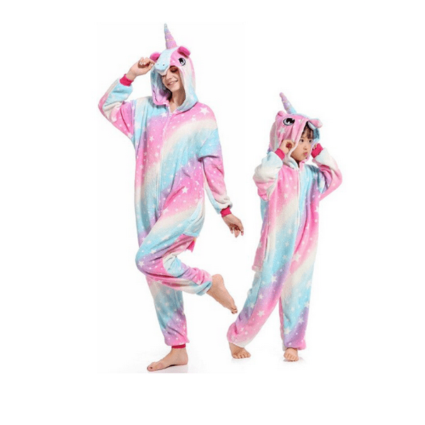 Pyjama mère fille licorne étoilé