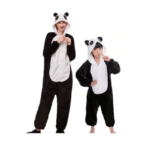 Pyjama mère fille panda