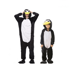 Pyjama mère fille pingouin