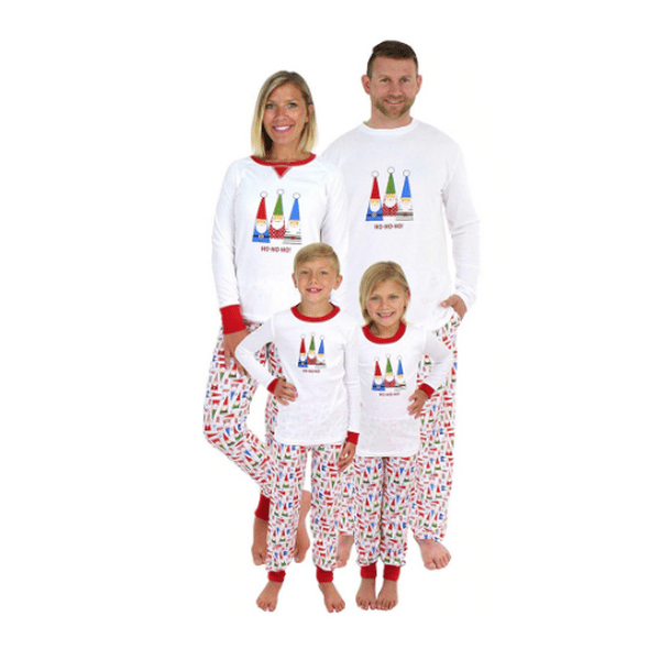 Pyjama noël famille blanc