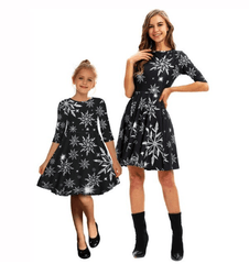 Robe mère fille pour noël